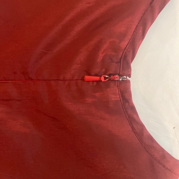 Hanna Andersson red dress, holiday formal wear - Picture 6 of 12